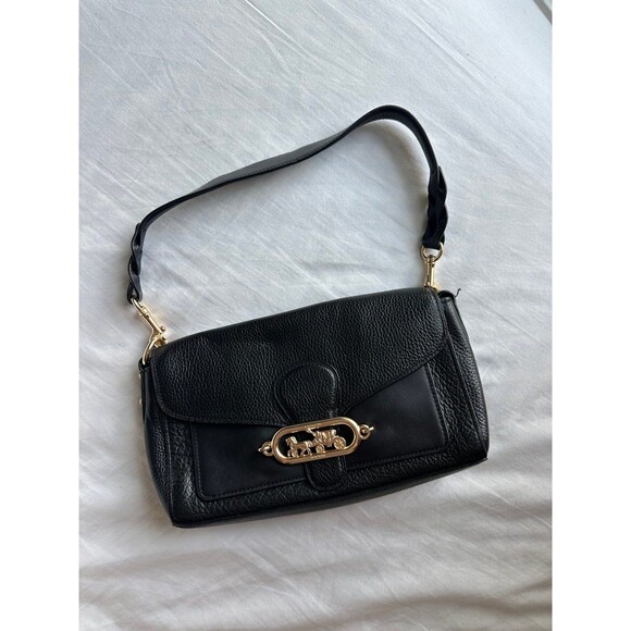 Coach Handbags - Black and gold coach bag